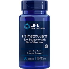 Life Extension PalmettoGuard™ Saw Palmetto with Beta-Sitosterol, 30 softgels